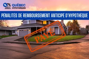 comprendre les penalites de remboursement anticipe de votre hypotheque